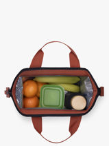 Lunchtas Cabaia Rood lunch LUNCHBAG-vue-porte